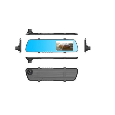 ESPEJO RETROVISOR DVR CD-D3 CON CÁMARA DOBLE VISIÓN - 3