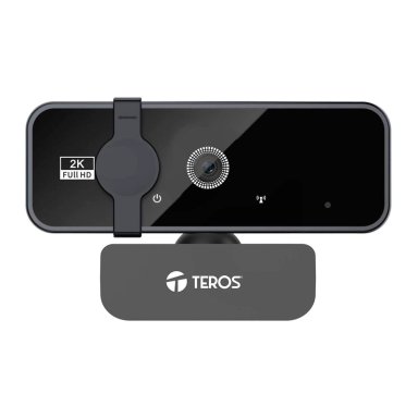 CAMARA WEB TEROS TE-9072 RESOLUCIÓN 2K/MICROFONO INCORPORADO/CONEXION USB 2.0/TRIPODE - 2