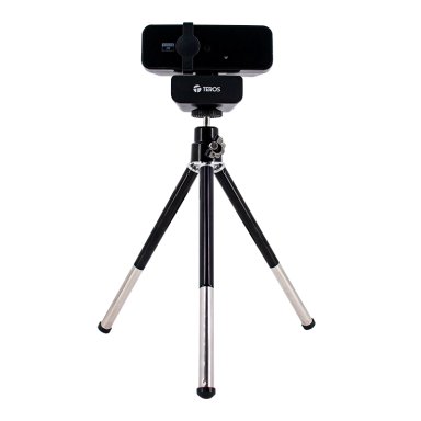CAMARA WEB TEROS TE-9072 RESOLUCIÓN 2K/MICROFONO INCORPORADO/CONEXION USB 2.0/TRIPODE - 3