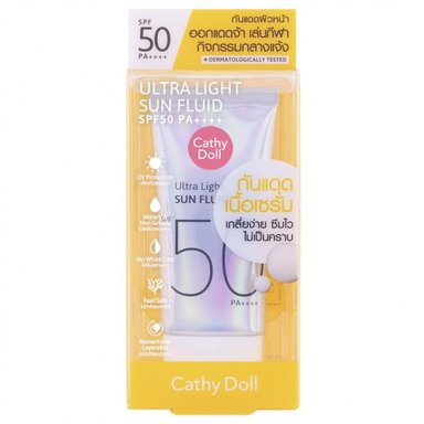 PROTECTOR SOLAR CATHY DOLL ULTRA LIGHT SUN FLUID PA SPF 50 40 ML - 2