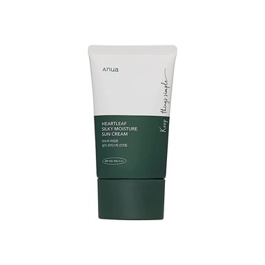 HEARTLEAF SILKY MOISTURE SUN CREAM 50 ML - 1