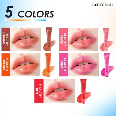 CATHY DOLL INTENSIVE UV LIP SERUM SPF50+ PA++++ 10ML - HEALTHY CARAMEL - 2