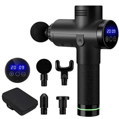 MASAJEADOR MASAJEADOR PISTOLA PISTOLA DE MASAJE MUSCULAR 30 NIVELES - PROFESIONAL CON PANTALLA LCD