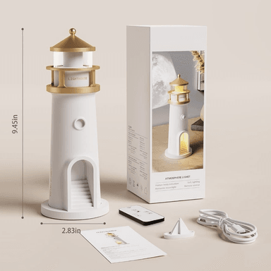 LÁMPARA FARO PROYECTOR DE LUNA REALISTA CON CONTROL REMOTO - 5