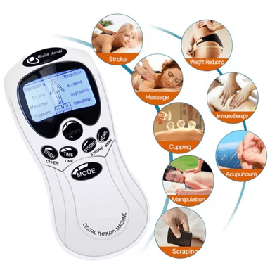 ELECTROESTIMULADOR TENS DIGITAL THERAPY 8 PARCHES GIMNASIA - 4