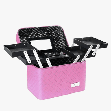 NECESER ORGANIZADOR DE MAQUILLAJE Y JOYAS DE LUJO CON ESPEJO