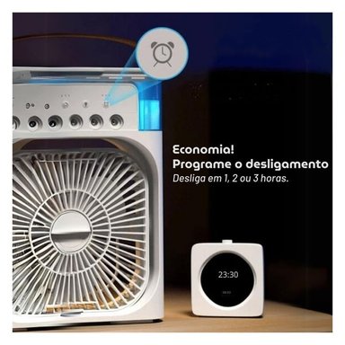 ENFRIADOR AIRE ACONDICIONADO 3 EN 1 VENTILADOR PORTÁTIL HUMIDIFICADOR - 3