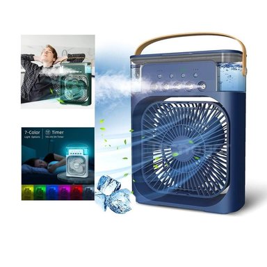 ENFRIADOR AIRE ACONDICIONADO 3 EN 1 VENTILADOR PORTÁTIL HUMIDIFICADOR