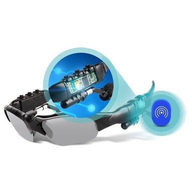 LENTES DE SOL CON AURICULARES BLUETOOTH GAFAS POLARIZADAS INTELIGENTES - 2