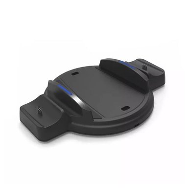 BASE DE CARGA DOBLE Y SOPORTE DE CONSOLA PARA MANDO PLAY STATION 5 PS5 - 6