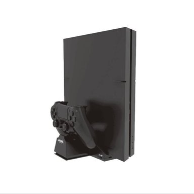 BASE DE CARGA HB-P4002B DOBLE SOPORTE CONSOLA Y COOLER PARA PLAYSTATION 4 PS4 - 5