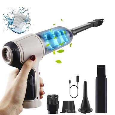 ASPIRADORA PARA AUTO INALÁMBRICA MULTIFUNCIONAL PARA HOGAR RECARGABLE - 2