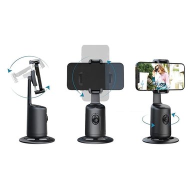 TRÍPODE CON SEGUIMIENTO FACIAL AUTOMÁTICO 360° CON LECTOR DE GESTOS - 2