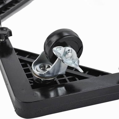 SOPORTE PARA ELECTRODOMÉSTICOS MULTIUSO BASE RACK REGULABLE CON RUEDAS - 2