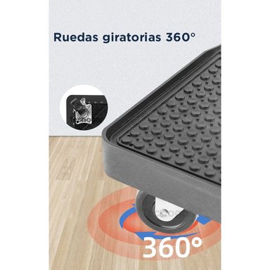 SOPORTE PARA ELECTRODOMÉSTICOS MULTIUSO BASE RACK REGULABLE CON RUEDAS - 5