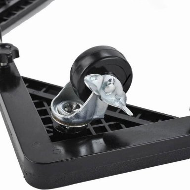 SOPORTE PARA ELECTRODOMÉSTICOS MULTIUSO BASE RACK REGULABLE CON RUEDAS - 3