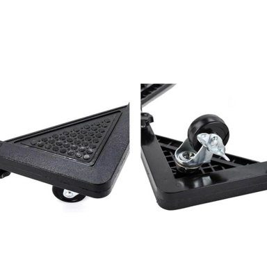 SOPORTE PARA ELECTRODOMÉSTICOS MULTIUSO BASE RACK REGULABLE CON RUEDAS - 5