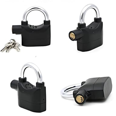 CANDADO CON ALARMA ANTIRROBO PARA MOTO SCOOTER O BICICLETA - 3