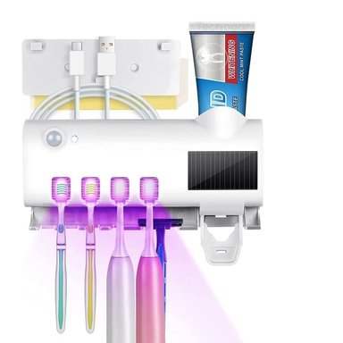 ESTERILIZADOR Y DISPENSADOR OEM ULTRAVIOLETA DE CEPILLOS DE DIENTES Y PROTECCIÓN UV