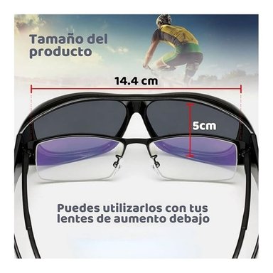 LENTES PARA CONDUCIR HD VISIÓN DE DÍA Y NOCHE GAFAS DE MANEJO Y USO DIARIO - 6