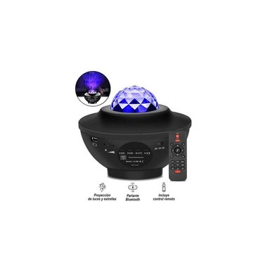 PROYECTOR SEISA LED-B45G GALAXIA CON PARLANTE BLUETOOTH Y LUCES LED RGB PARA FIESTA - 5