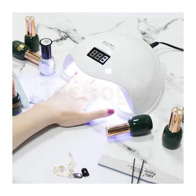 LÁMPARA LED OEM SECADORA DE UÑAS UV 48W PROFESIONAL DE MANO - 2