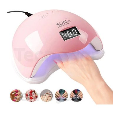 LÁMPARA LED OEM SECADORA DE UÑAS UV 48W PROFESIONAL DE MANO