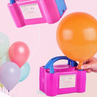 INFLADOR DE GLOBOS ELÉCTRICO DOBLE BOQUILLA DE AIRE - 5