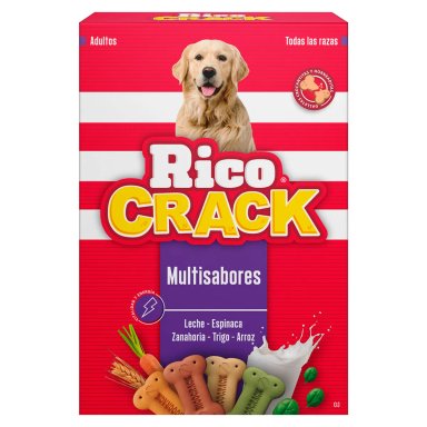 RICOCRACK MULTISABORES ADULTO TODAS LAS RAZAS 500GR - 1