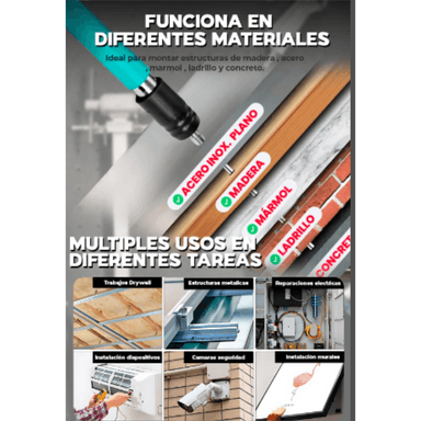 PISTOLA DE CLAVO DE ACERO - 6