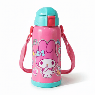TOMATODO BOTELLA MY MELODY CON CAÑITA PICO CAPACIDAD 300 ML DISEÑO INFANTIL   NIÑOS Y NIÑAS / REGRESO AL COLEGIO