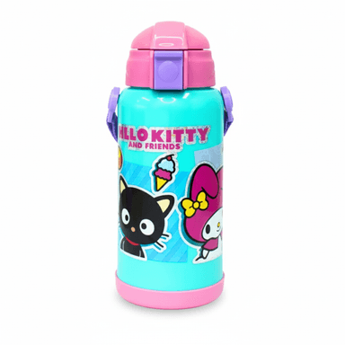 TOMATODO BOTELLA MY MELODY CON CAÑITA PICO CAPACIDAD 300 ML DISEÑO INFANTIL NIÑOS Y NIÑAS  / REGRESO AL COLEGIO