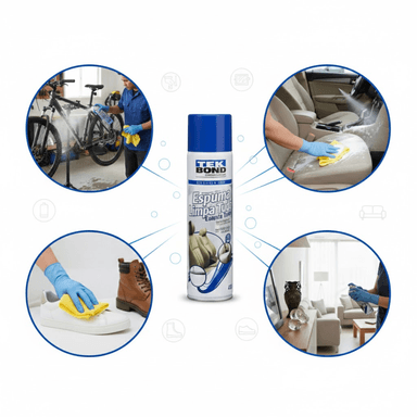 LIMPIADOR MULTIUSOS TEK BOND 400 ML USO DOMÉSTICO PARA MUEBLES AUTOMÓVIBLES Y MÁS / SPRAY - 5