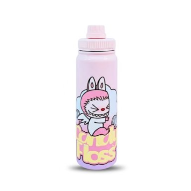 TERMO TOMATODO LABUBU THE MONSTERS PINK- 900ML TAPA HERMÉTICA