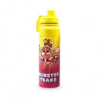 TERMO BUBU THE MONSTERS AMARILLO- 900ML TAPA HERMÉTICA