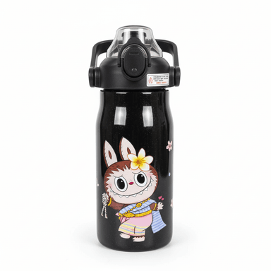 TERMO TOMATODO DE ACERO INOXIDABLE MUG DISEÑO LABUBU PREMIUM 1LT /TAPA ROSCA TUMBLER PERSONAL Y PORTABLE