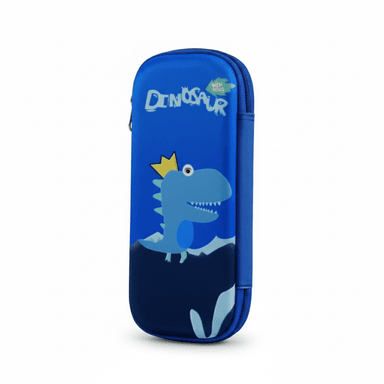 CARTUCHERA ESTUCHE  ESCOLAR PARA NIÑOS  Y NIÑAS MODELO DINOSAURIO / RELIEVE 3D REGRESO A CLASES