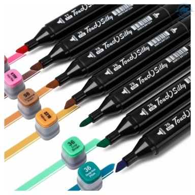 Marcadores Escolares Capibara (24 Piezas) - Ideal para Dibujo y Coloreado - 2