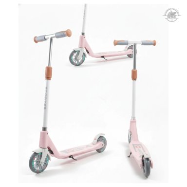 SCOOTER ROSADO INFANTIL GRANDE PARA NIÑOS DE 8–12 AÑOS RESISTENTE Y AJUSTABLE - 2