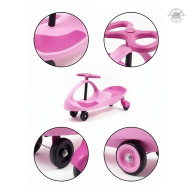 COCHE DE ARRASTRE TWISTCAR PARA NIÑOS Y NIÑAS CORREPASILLOS / GIRO DE 360° DISEÑO HELICOPTERO - 3