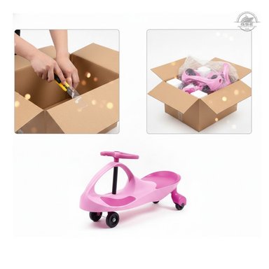 COCHE DE ARRASTRE TWISTCAR PARA NIÑOS Y NIÑAS CORREPASILLOS / GIRO DE 360° DISEÑO HELICOPTERO - 4