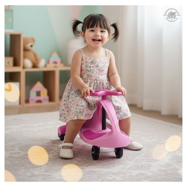 COCHE DE ARRASTRE TWISTCAR PARA NIÑOS Y NIÑAS CORREPASILLOS / GIRO DE 360° DISEÑO HELICOPTERO - 5