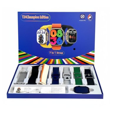 SMART WATCH T24 BLUETOOTH LLAMADAS – MULTICOLOR Y ESTILO ÚNICO