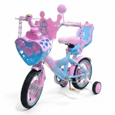 BICICLETA INFANTIL PARA NIÑA ARO 12” – EMILS CON CANASTILLA