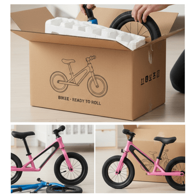 BICICLETA DE EQUILIBRIO PARA NIÑOS 2 RUEDAS SIN PEDALES APRENDIZAJE INFANTIL - 4
