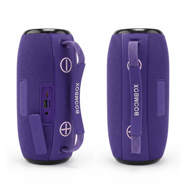PARLANTE BLUETOOTH KIMISO RECARGABLE PORTÁTIL LUCES LED RGB BOCINA INALÁMBRICA KMS-279 - 2