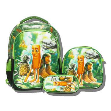 MOCHILA PARA NIÑOS 3 EN 1 MULTIPACK REGRESO AL COLEGIO MEGAPACK INFANTIL/ DISEÑO DEL MUNDO DE TRALALERO TRALALA