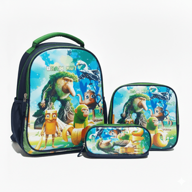 MOCHILA PARA NIÑOS 3 EN 1 MULTIPACK REGRESO AL COLEGIO MEGAPACK INFANTIL/ DISEÑO TRALALERO TRALALA CAPUCCHINA TUNTUN PATAPIM