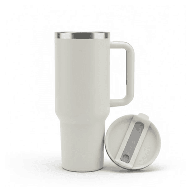 VASO TÉRMICO DE ACERO INOXIDABLE CON SORBETE 1 LT ASA PORTABLE  USO DIARIO Y  PERSONAL / DISEÑO ÚNISEX