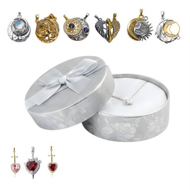 COFRE CON COLLAR JUEGO DE COLLARES PARA PAREJAS / REGALO PERFECTO PARA TU PAREJA